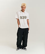 939ロゴポロTシャツ (BEIGE/CAMO)