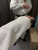 スカシカラーカーディガン