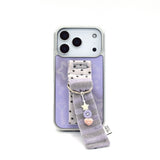 SUN CASE BUTTON BELT PURPLE