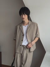 Rodina Two-Tuck Semi Wide Slacks