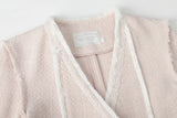 Carrie tweed jacket - pink