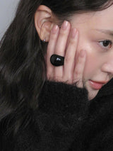 Formica Bold Ring (Black)