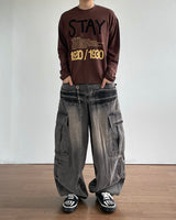 Jef Cargo Denim Pants