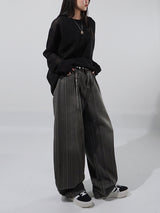 (UNISEX) ミリールーズシースルーニット