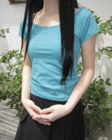 コーター ストライプ ショートスリーブ Tシャツ