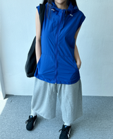 サイドプリーツストリングバミューダパンツ🖤🤎🤍🩶 - 4 カラーズ