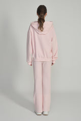 87 Waffle Track Pants, Pink