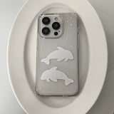 [MADE] lucky dolphin jelly hard case