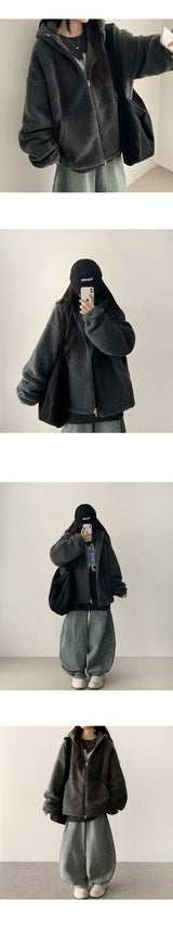 Beetle hem incision denim wide pants