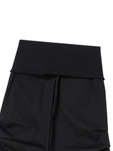TUCK PANTS BLACK