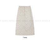 STAR BACK SLIT SKIRT