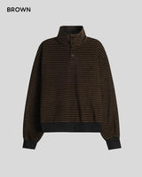 (UNISEX) 2Way Finger Hole Fleece Top