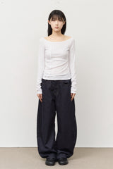 (W) Lunch Eyelet Top