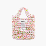 Flower Mini Hand Bag - Pink