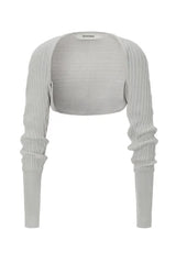 Golgi cotton bolero - light gray