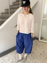 nice banding bermuda pants
