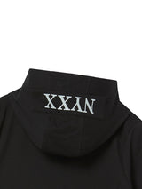 クロスパッチフーディー (BLACK)