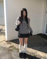リボンカンカンミニスカート