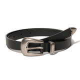 BL018 Setup Western Unisex Leather Belt 18 mm (2 Colors)