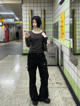 Strap Work Cargo Pants