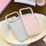 Y2K Color Block Polka Dot iPhone-Compatible Case
