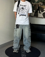 DV Double Cargo Denim Pants