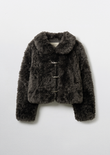 Fur Jacket /  Dark Brown