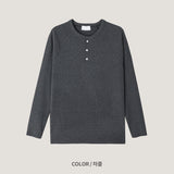 Lau Golji ヘンリネックロングスリーブ 3C