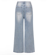 MOVA WASHING DAMAGE DENIM PANTS (3COLOR)