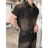 [MUSCLE FIT] Cool ever western pocket shirts(3color)