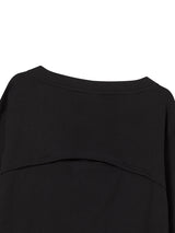 COZY VネックL/S (ブラック)