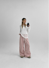 [MADE] Quble Wide-Leg Two-Tuck Banding Pants