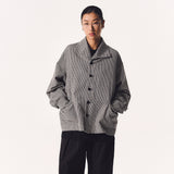 OVERLAPPING COLLAR JACKET