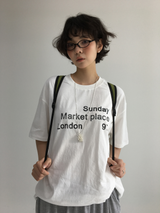サンデー ロンドン Tシャツ (3color)