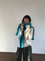 [MD Pick]ウールタッチブラッシュVネックニット (4 Colors)