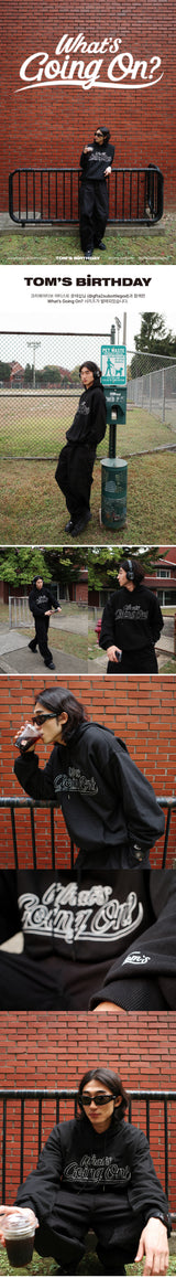 What's Going On フーディー [ BLACK / GREY ]