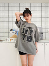 VENTIQUE ピグメントダークエンジェルTシャツ2color