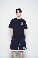 25SS THERMAL SYMBOL LOGO SHORT SLEEVE T-SHIRT BLACK