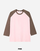 Pitch Slub Three Quarter Sleeve T
