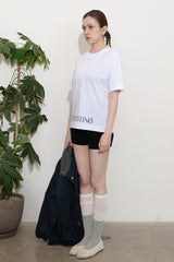 マルチプリンティングTシャツ_ホワイト