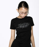 バック CRFREES Tシャツ (ブラック) F26QB073
