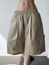 Sharti Short Carpenter Rebutt Linen Bermuda 4 Color 