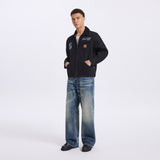 ウォッシュド 14oz クロップドデトロイトワークジャッカー