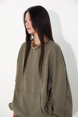 The lace little flowers on the patchwork hoodie have been conquered.