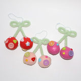 【MADE】BEADS CHERRY KEYRING