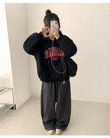 ジュノ ブリスベン エンブロイダリー レタリング オーバーフィット フーディー
