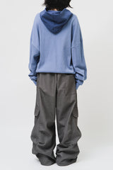 Past Waffled Hooded Top (4color)