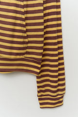 Robe Striped Zip Hoodie