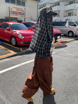 スローツーウェイチェックシャツ (2C)
