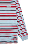 ハッピーラインズ ロングスリーブTシャツ_ブルー